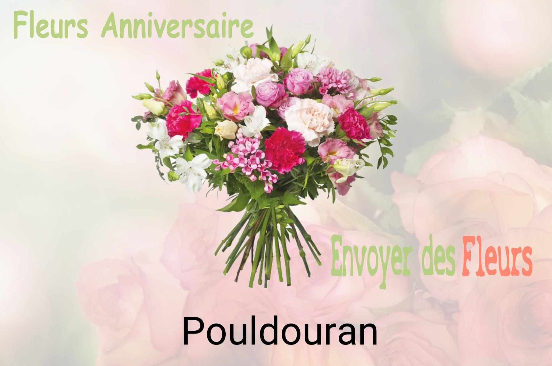 Bouquet de fleurs d’anniversaire livré à Pouldouran
